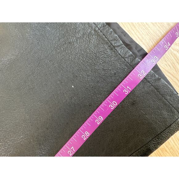 Metrostyle VINTAGE Genuine 100% Leather Fully Lined Pants Size 16T - Picture 7 of 7